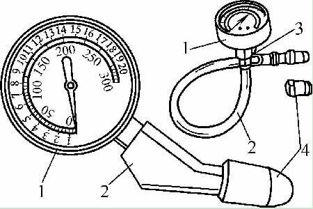 氣缸壓力表的組成